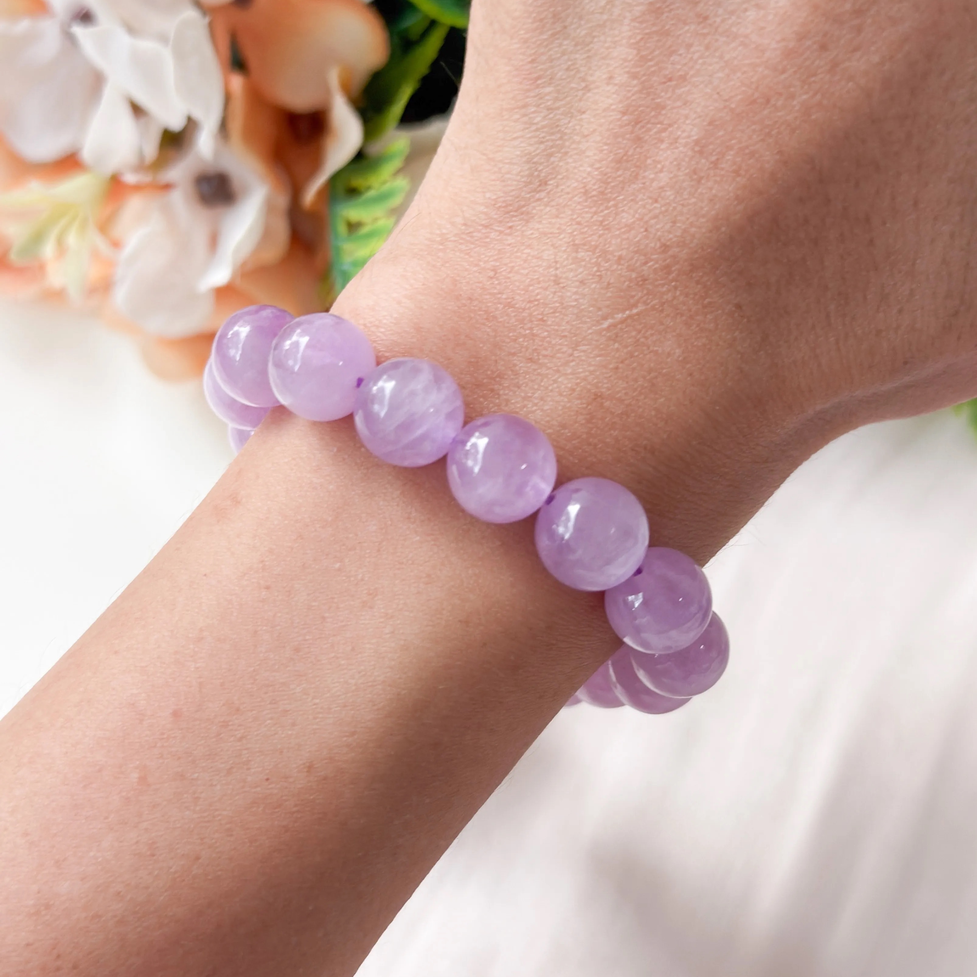 Kunzite 10mm AAAA Bracelet