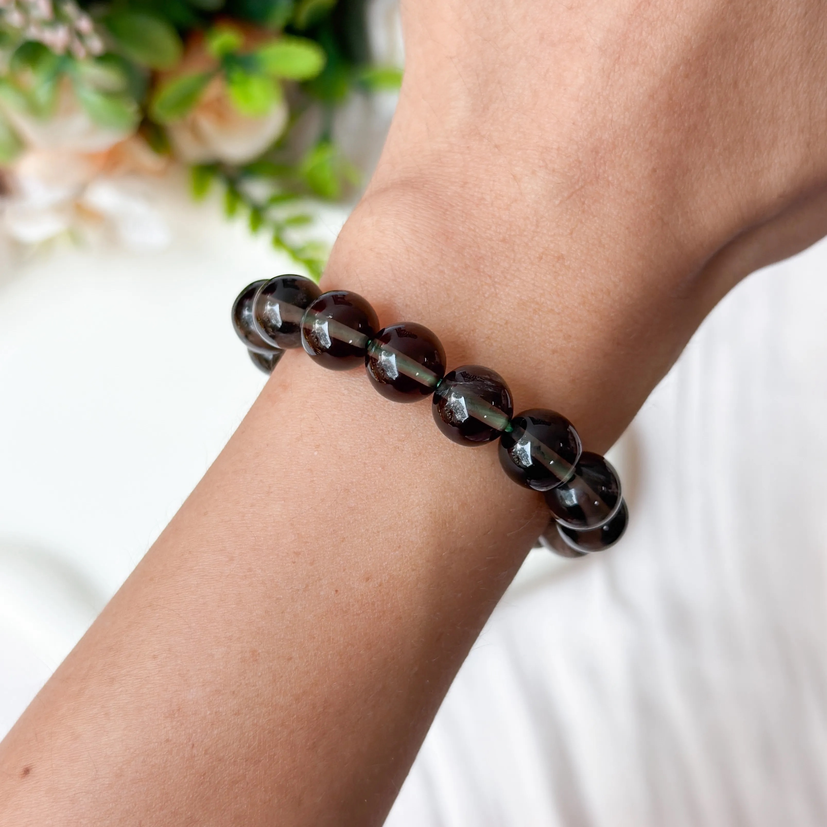 Saffordite 10mm AAA Bracelet