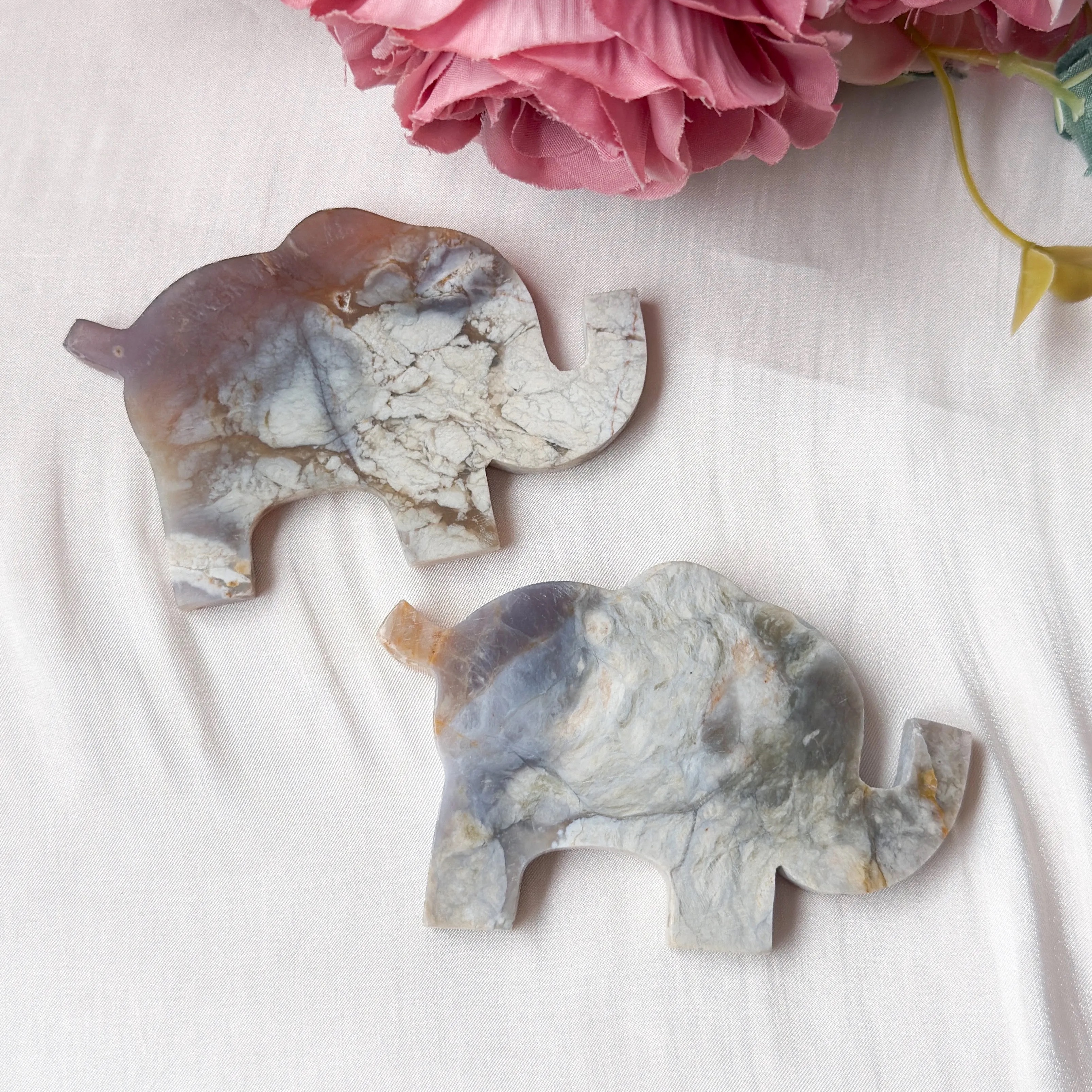 Chalcedony Elephant