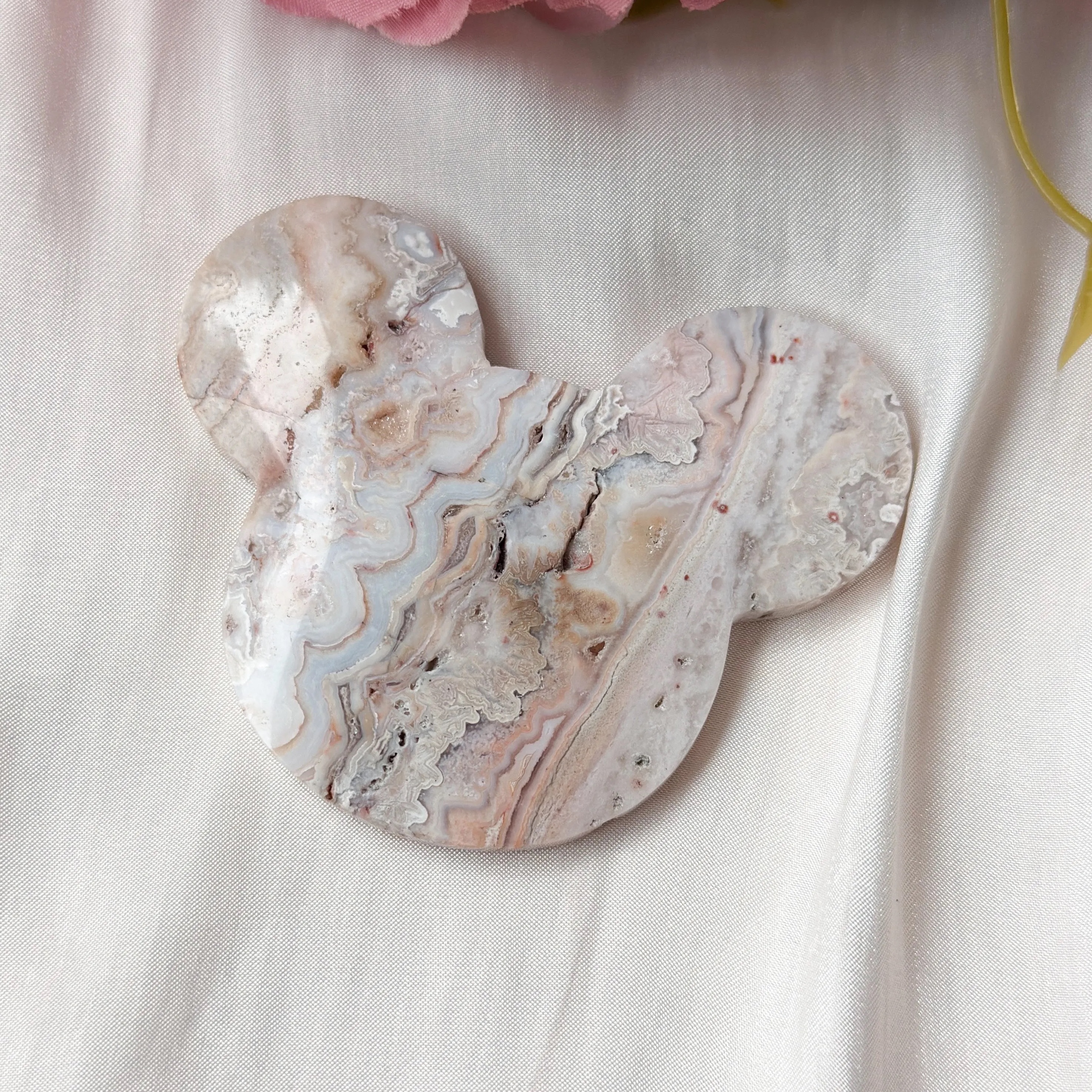 Crazy Lace Agate Mickey