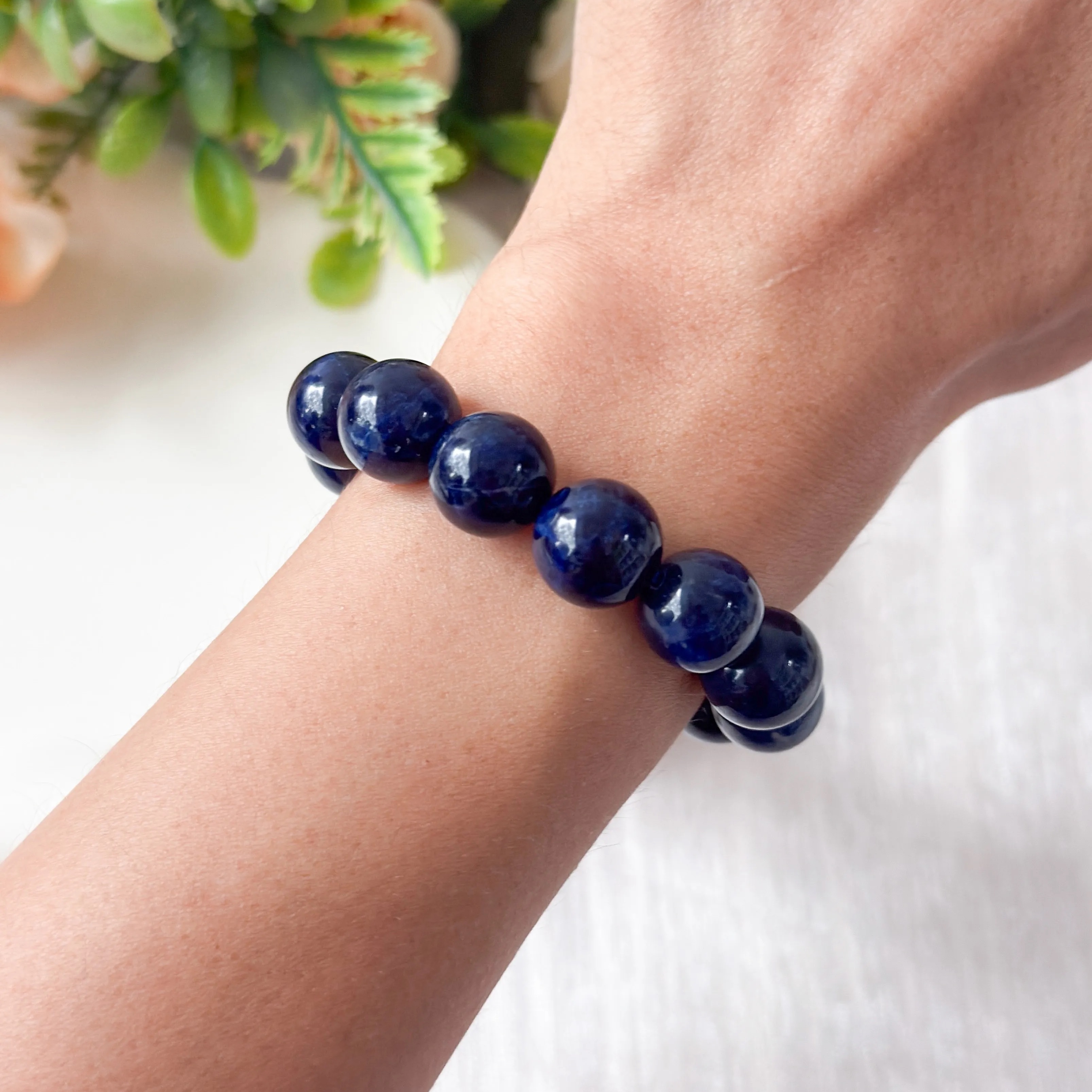 Sodalite 12mm AAA Bracelet