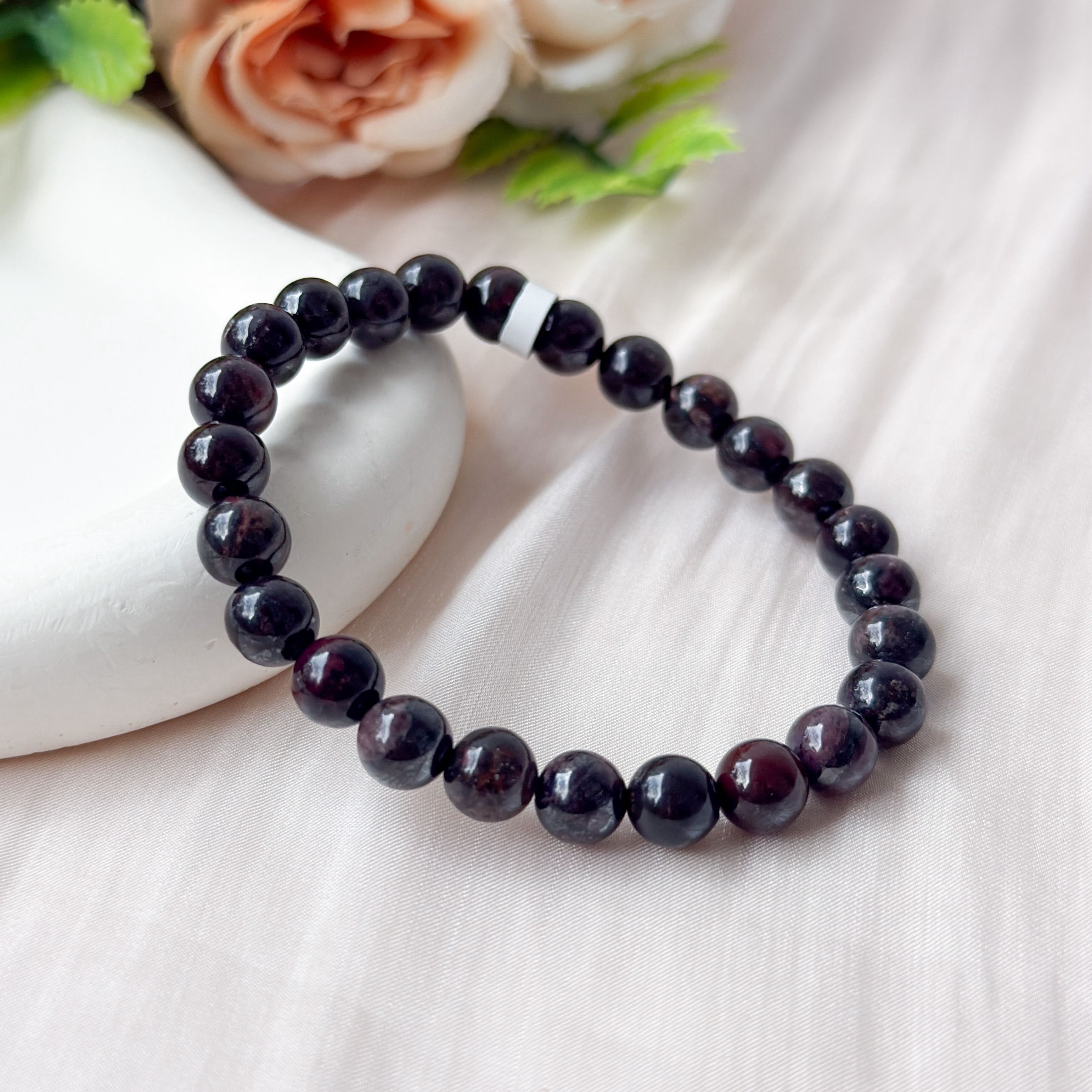 Black Sugilite 7+mm AAA Bracelet