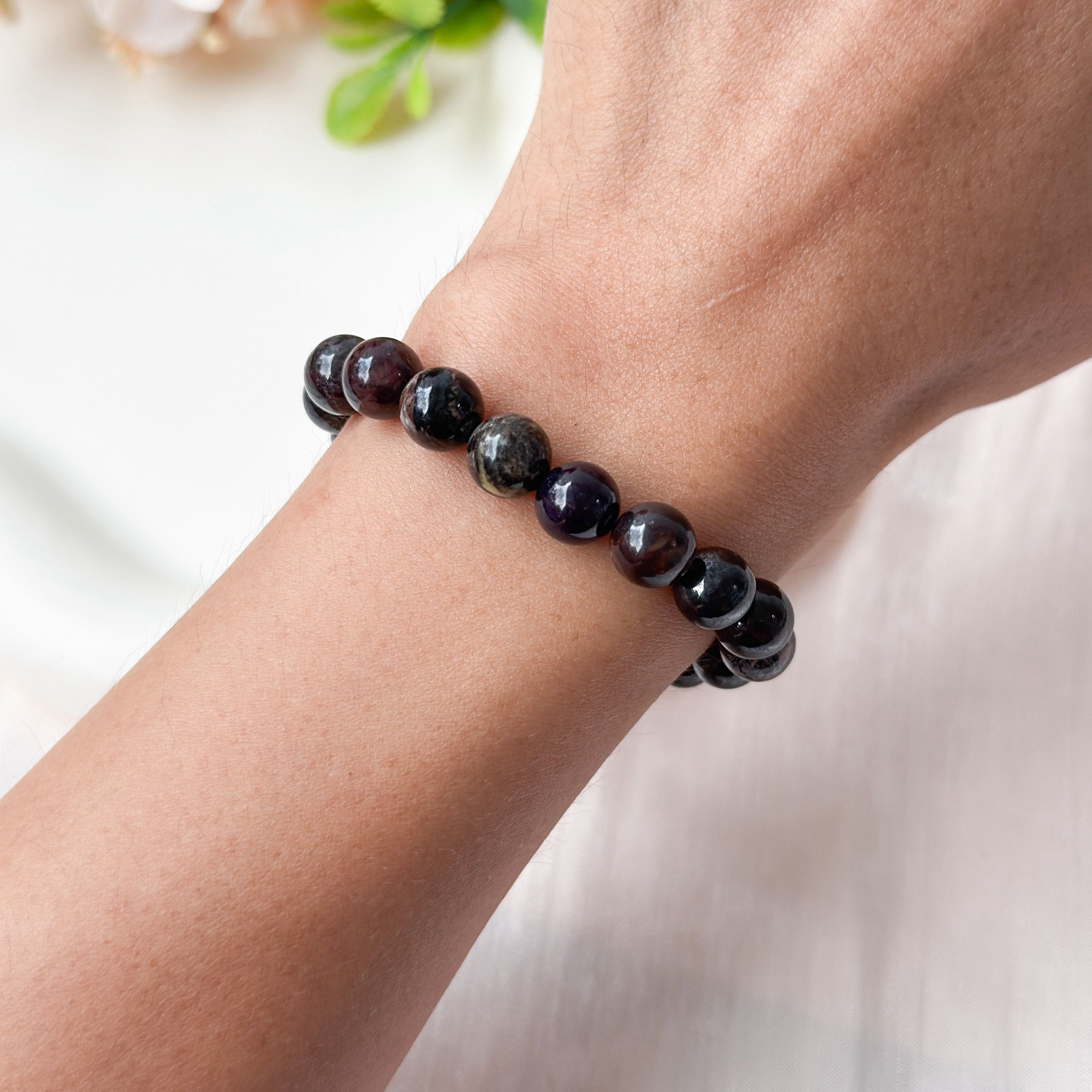 Black Sugilite 7-8mm AAA Bracelet