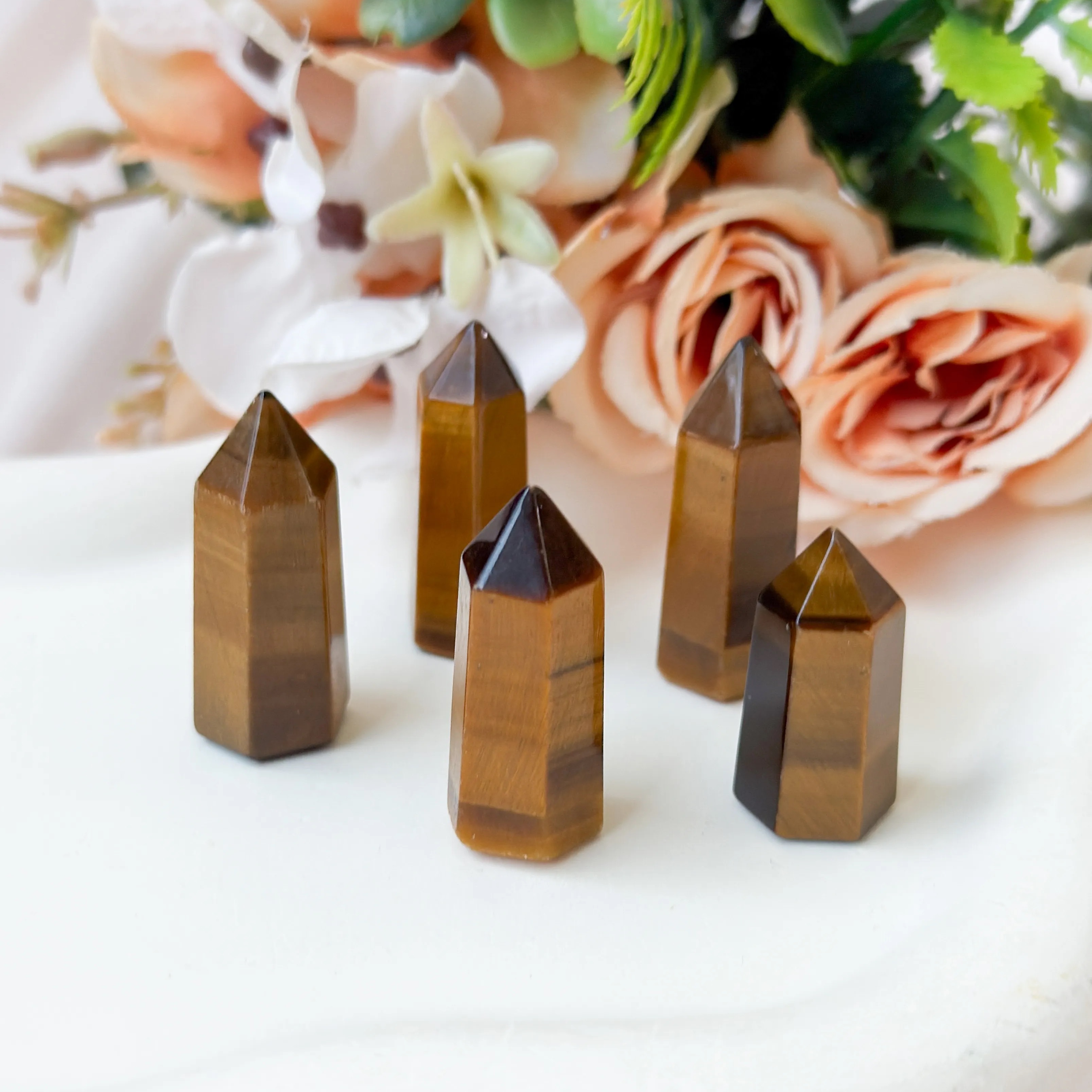 Yellow Tiger Eye Mini Pointer