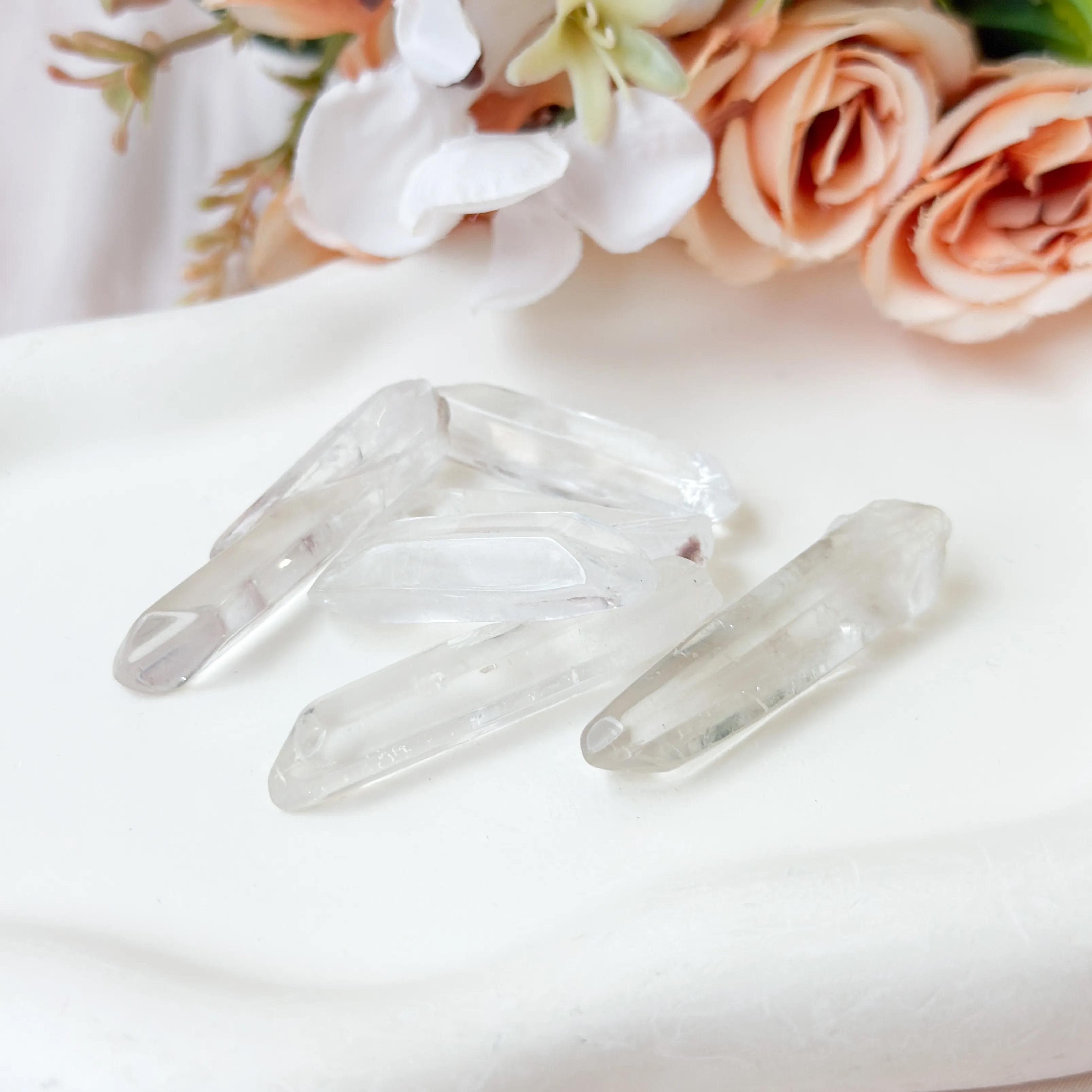 Clear Quartz Smooth Pointer