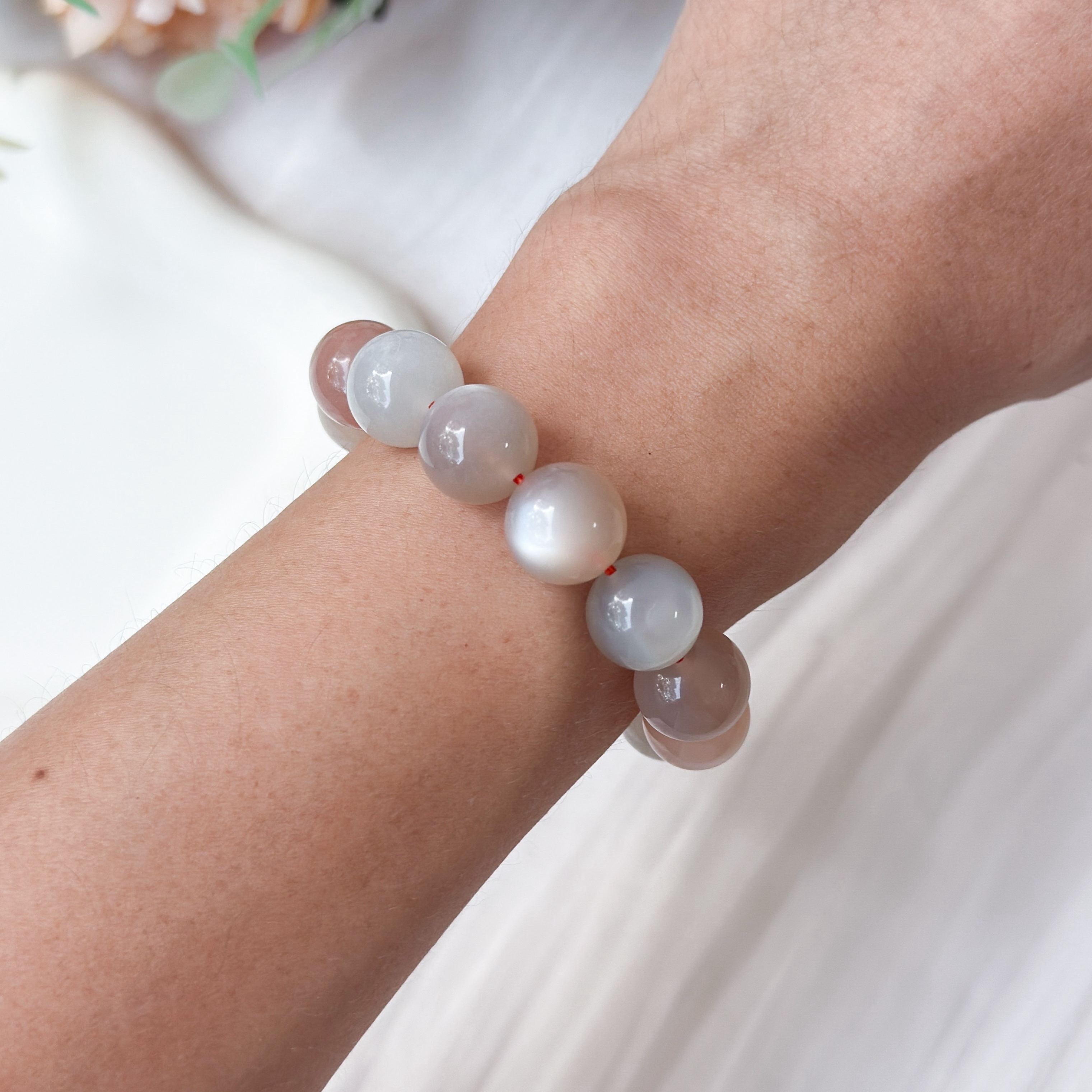 Multi-Colour Moonstone 11-12mm AAA Bracelet