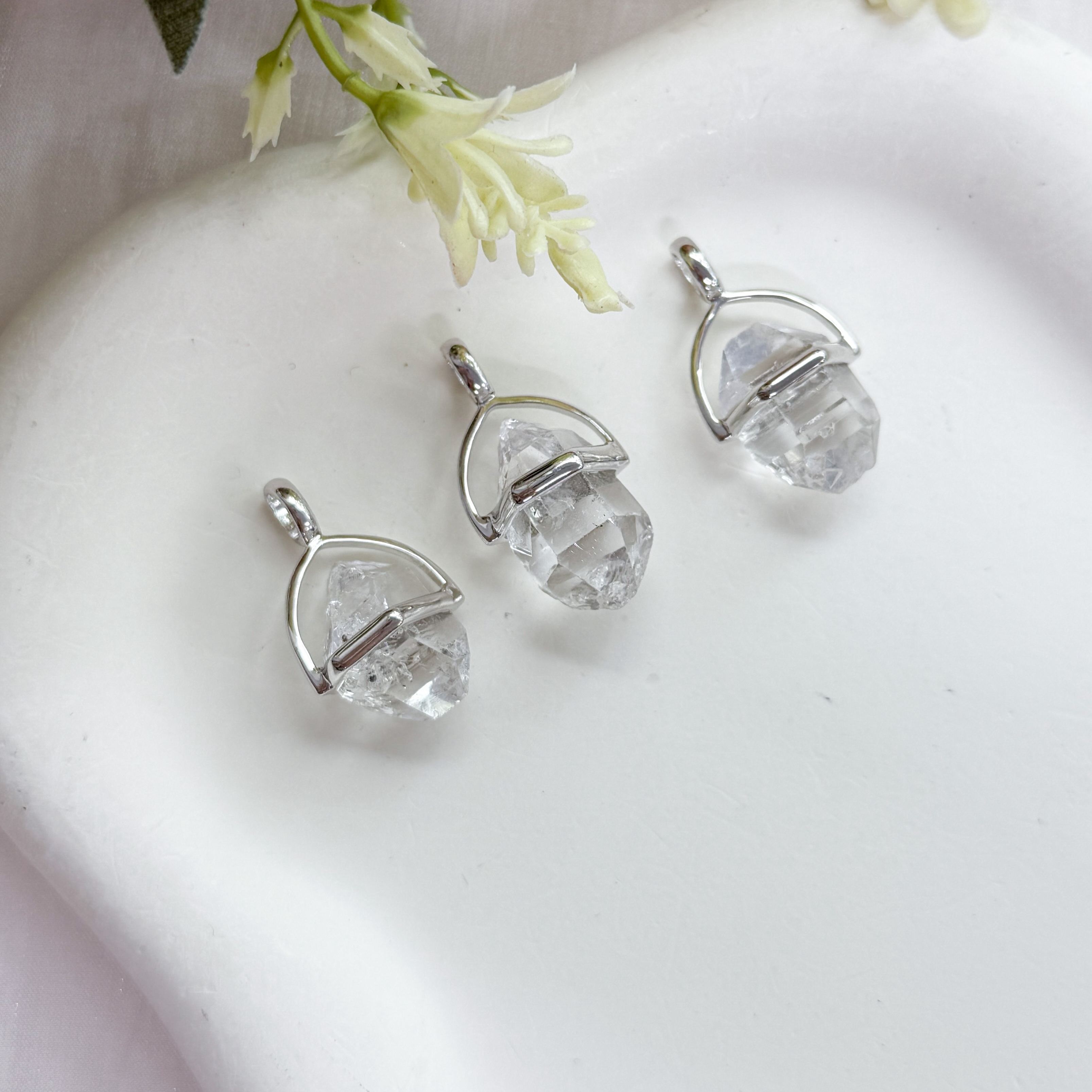 Herkimer Diamond Raw (S) Pendant