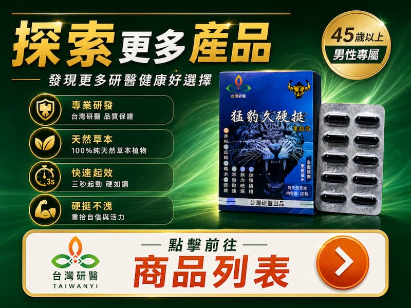 了解更多男性產品_研醫健康