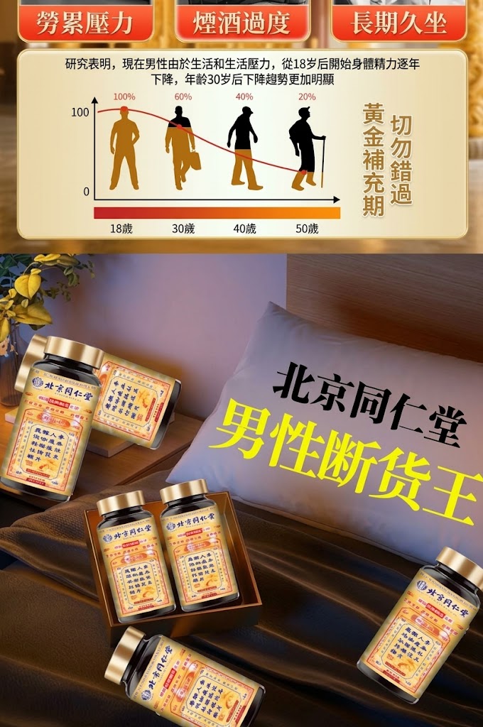 北京同仁堂 全鹿五鞭片男性斷貨王