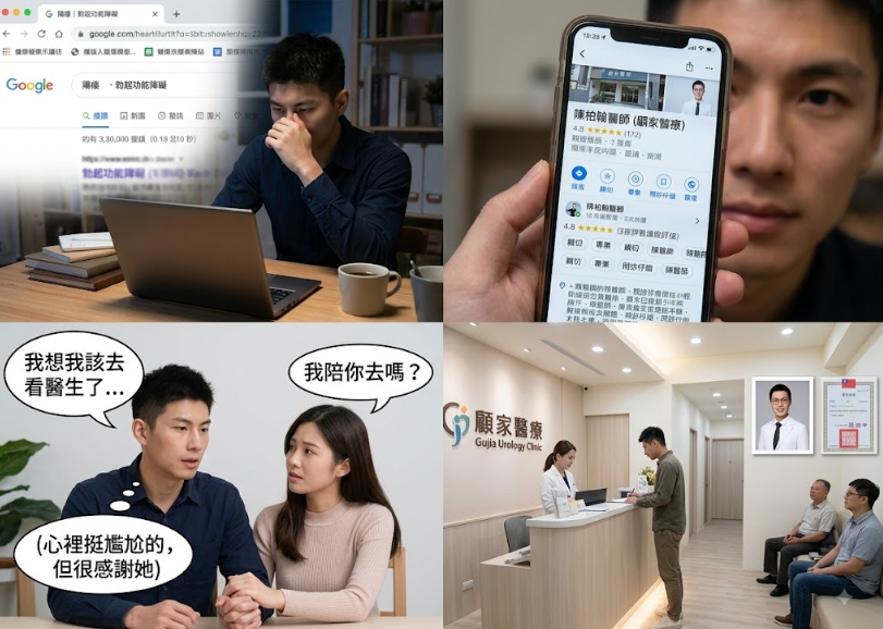 ED硬不起來就醫