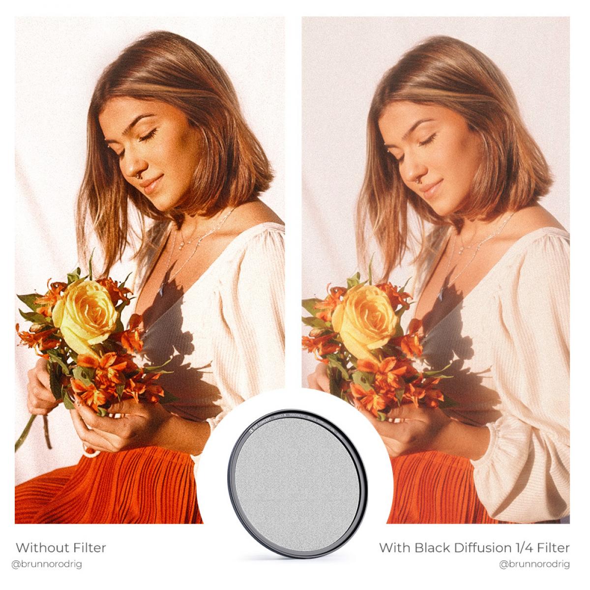 Magnetic Black Mist Filter 1/4 Special Effects Filter HD Multi-layer Coated, Waterproof/Scratch-Resistant/ Anti-Reflection, Nano-X Series