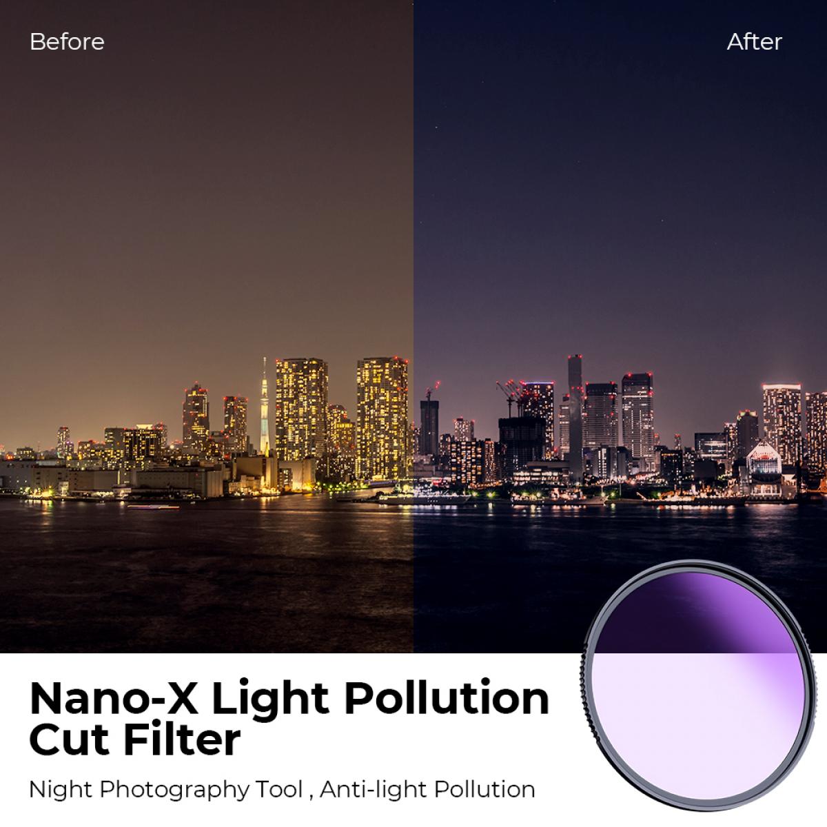 K&F  XK43 52mm Natural Night Filter