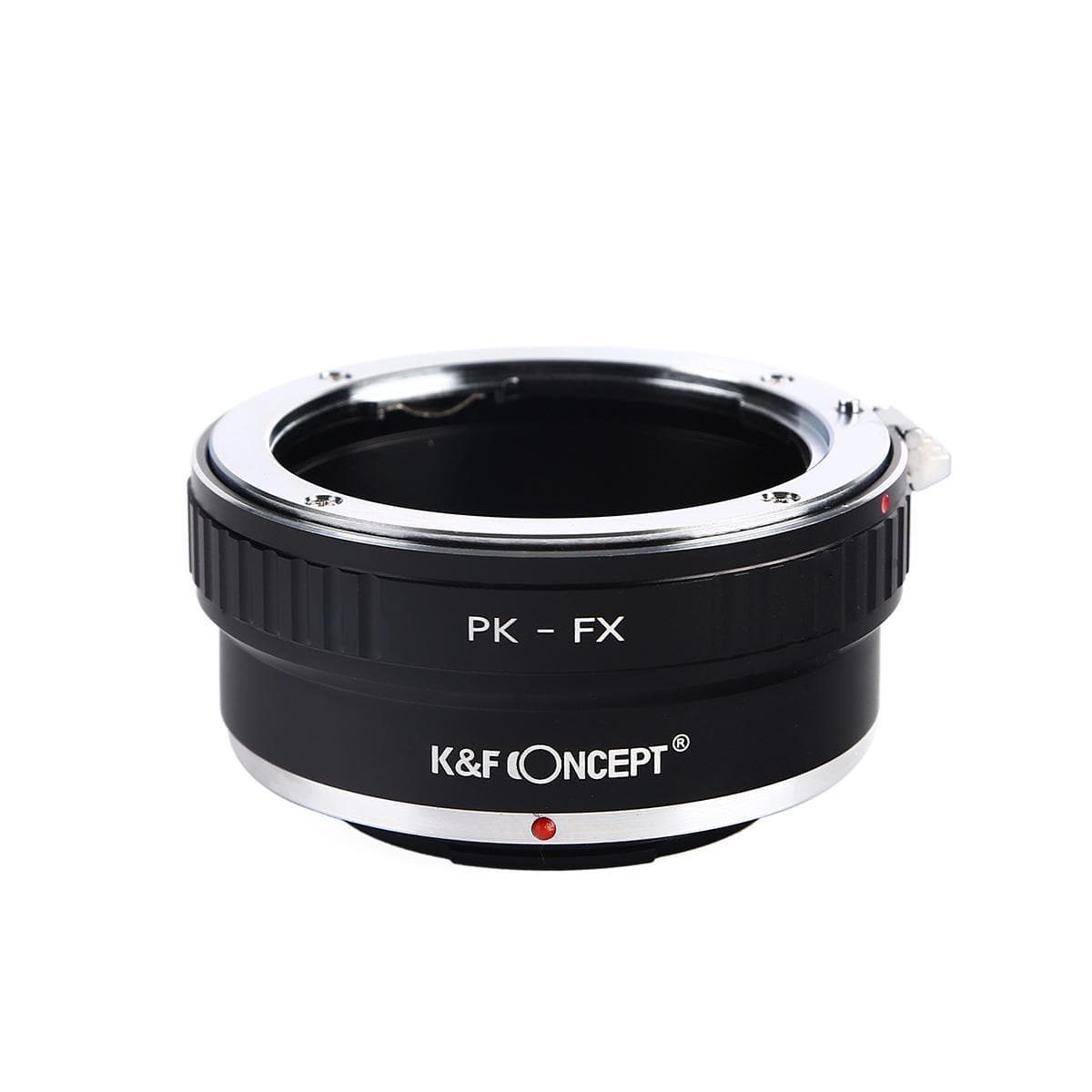 Pentax PK Lens to Fuji FX Mount Camera Adapter Fits X-Pro1 X-E1 X-M1 K&F Concept Lens Mount Adapter