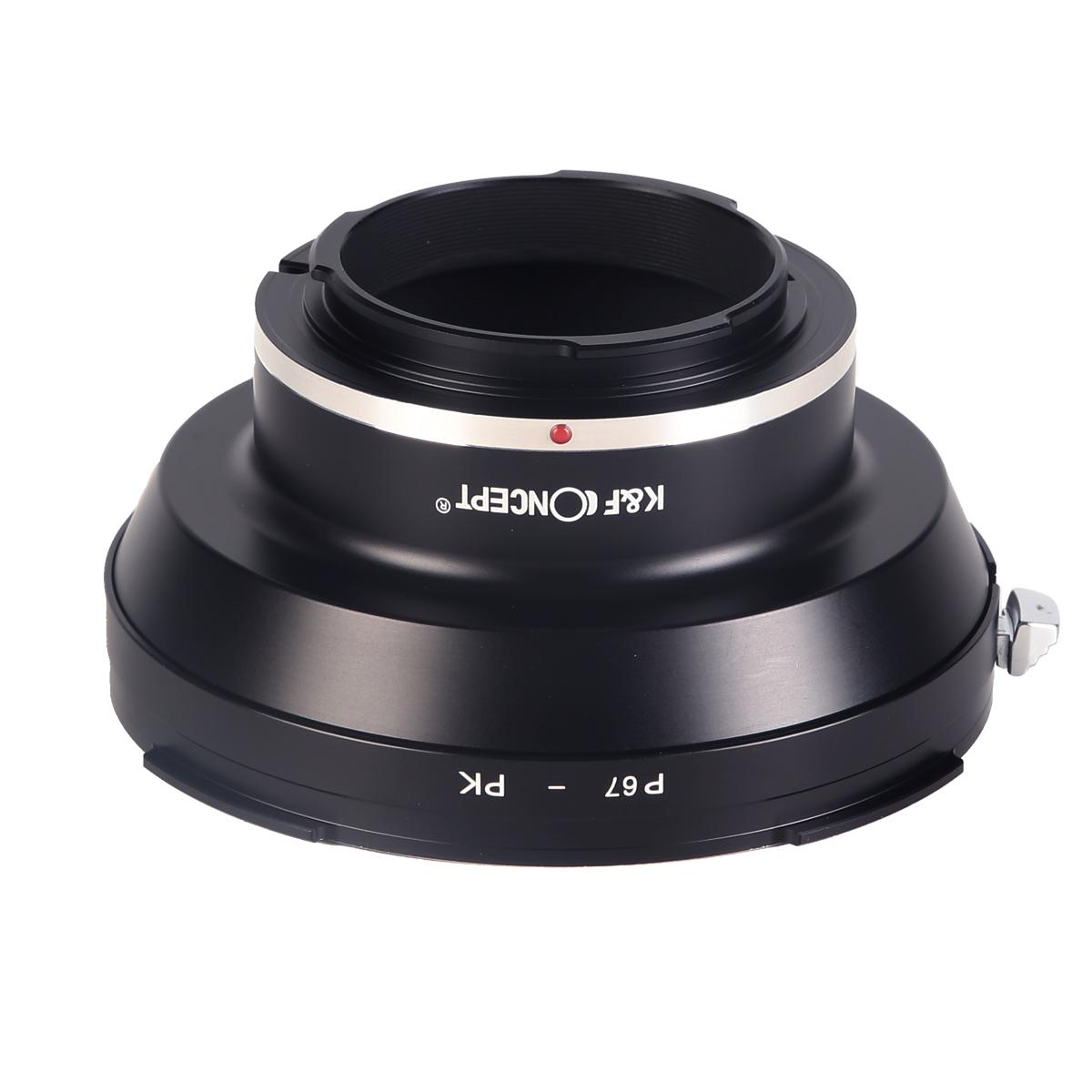 Pentax 67 Lenses to Pentax K Camera Mount Adapter with tripod Mount