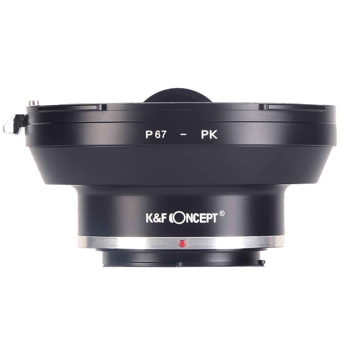 Pentax 67 Lenses to Pentax K Camera Mount Adapter with tripod Mount