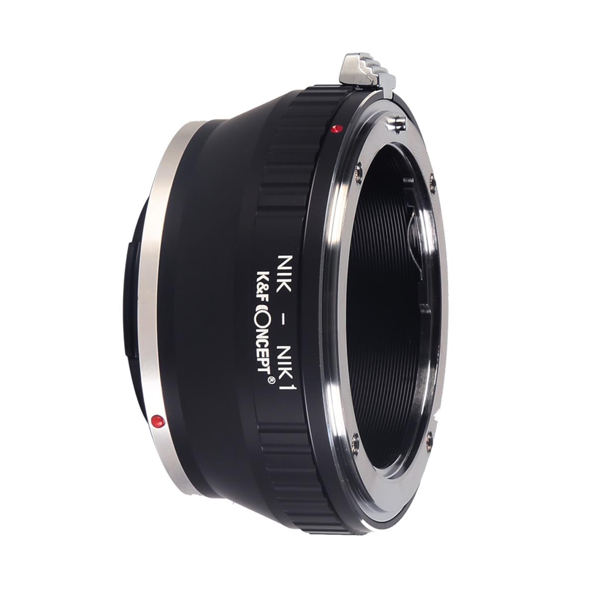 Nikon F Lenses to Nikon 1 Lens Mount Adapter K&F Concept M11201 Lens Adapter