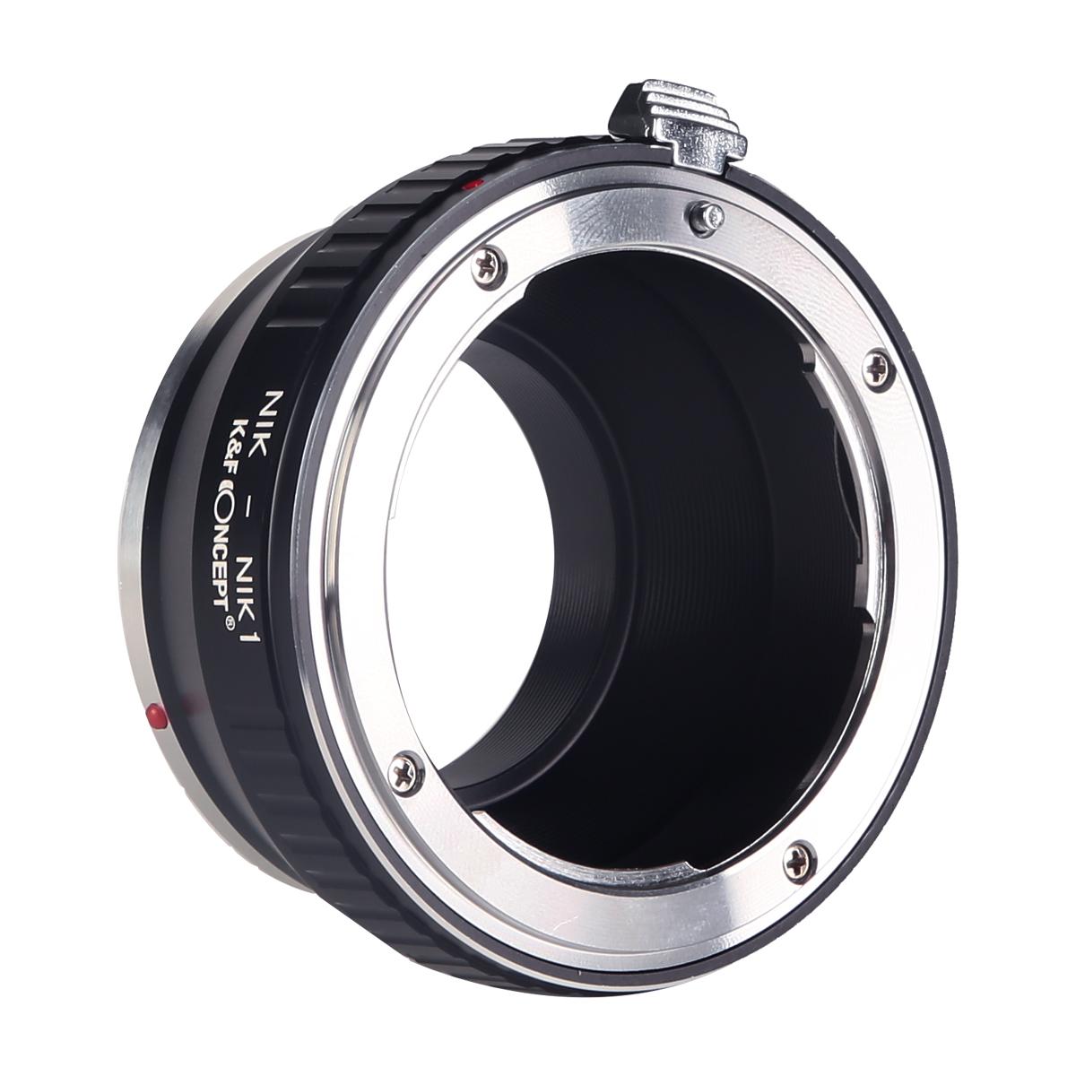 Nikon F Lenses to Nikon 1 Lens Mount Adapter K&F Concept M11201 Lens Adapter