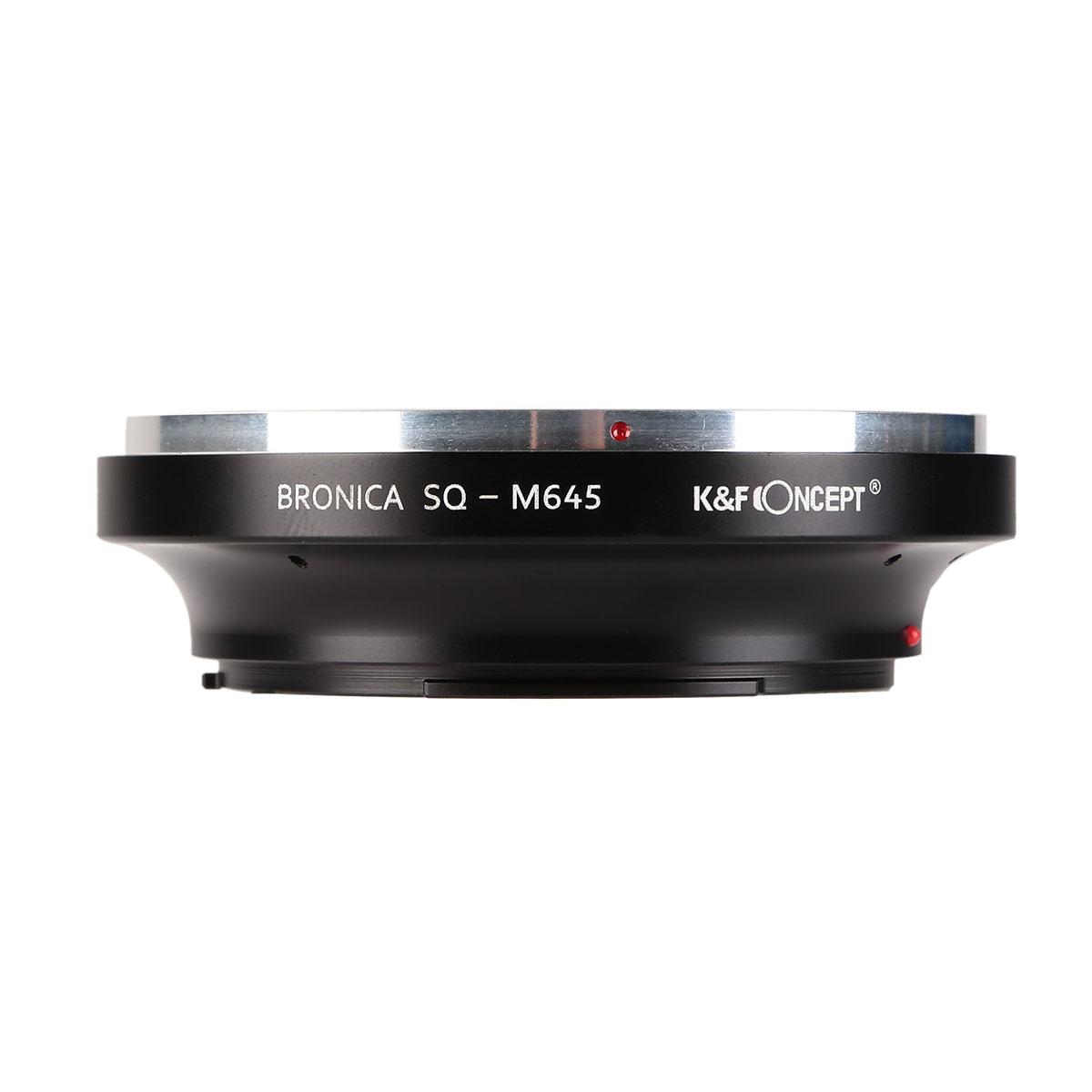 Bronica SQ Lens to Mamiya 645 Mount Camera Body K&F Lens Mount Adapter