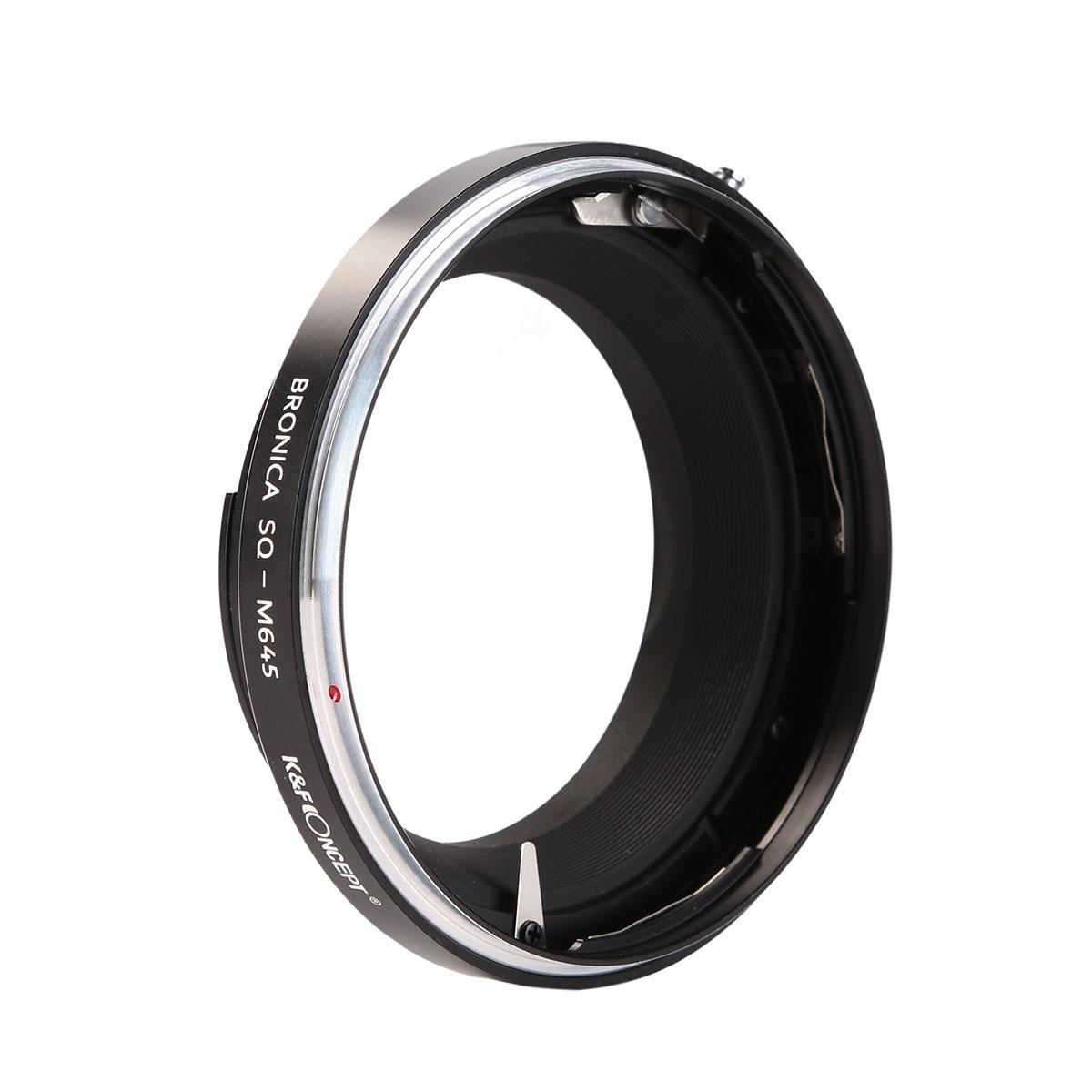 Bronica SQ Lens to Mamiya 645 Mount Camera Body K&F Lens Mount Adapter