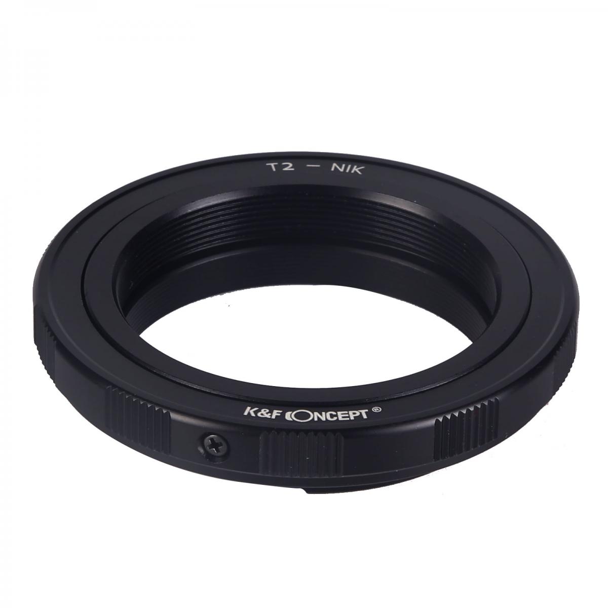 T2 Lenses to Nikon F Lens Mount Adapter K&F Concept M28171 Lens Adapter