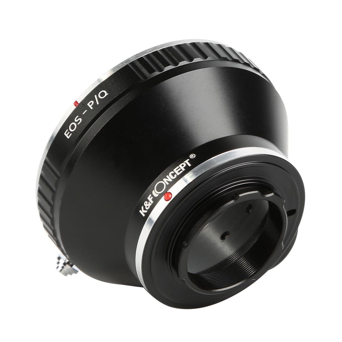 Canon EOS EF Lenses to Pentax Q Lens Mount Adapter with Tripod Mount K&F Concept M12162 Lens Adapter