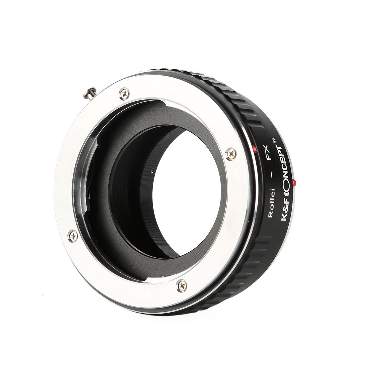 Rollei QBM Lenses to Fuji X Lens Mount Adapter For DSLR K&F Concept M37111 Lens Adapter