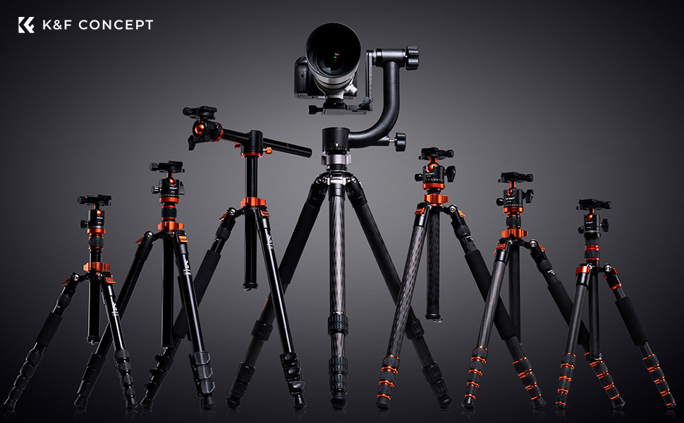 K&F Concept 62 inch DSLR Camera Tripod