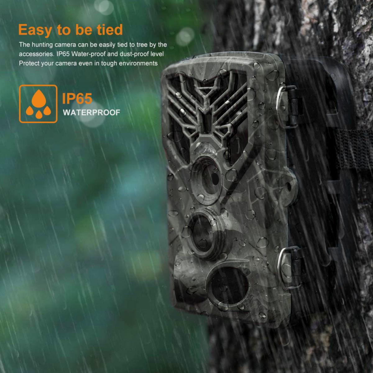 K&F HC810A trail camera Hunting Camera Scouting Trail Camera Wildview 1080P 20MP HD PIR Motion Night Vision Camera