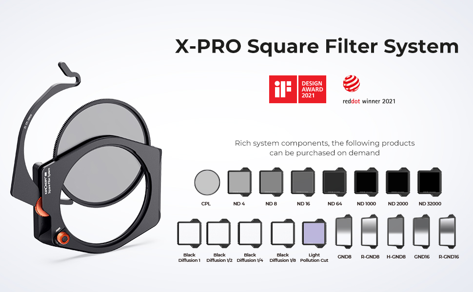 K&F Concept X-PRO Clear Natural Night Filter, Light Pollution Reduction Filter for Camera Lens