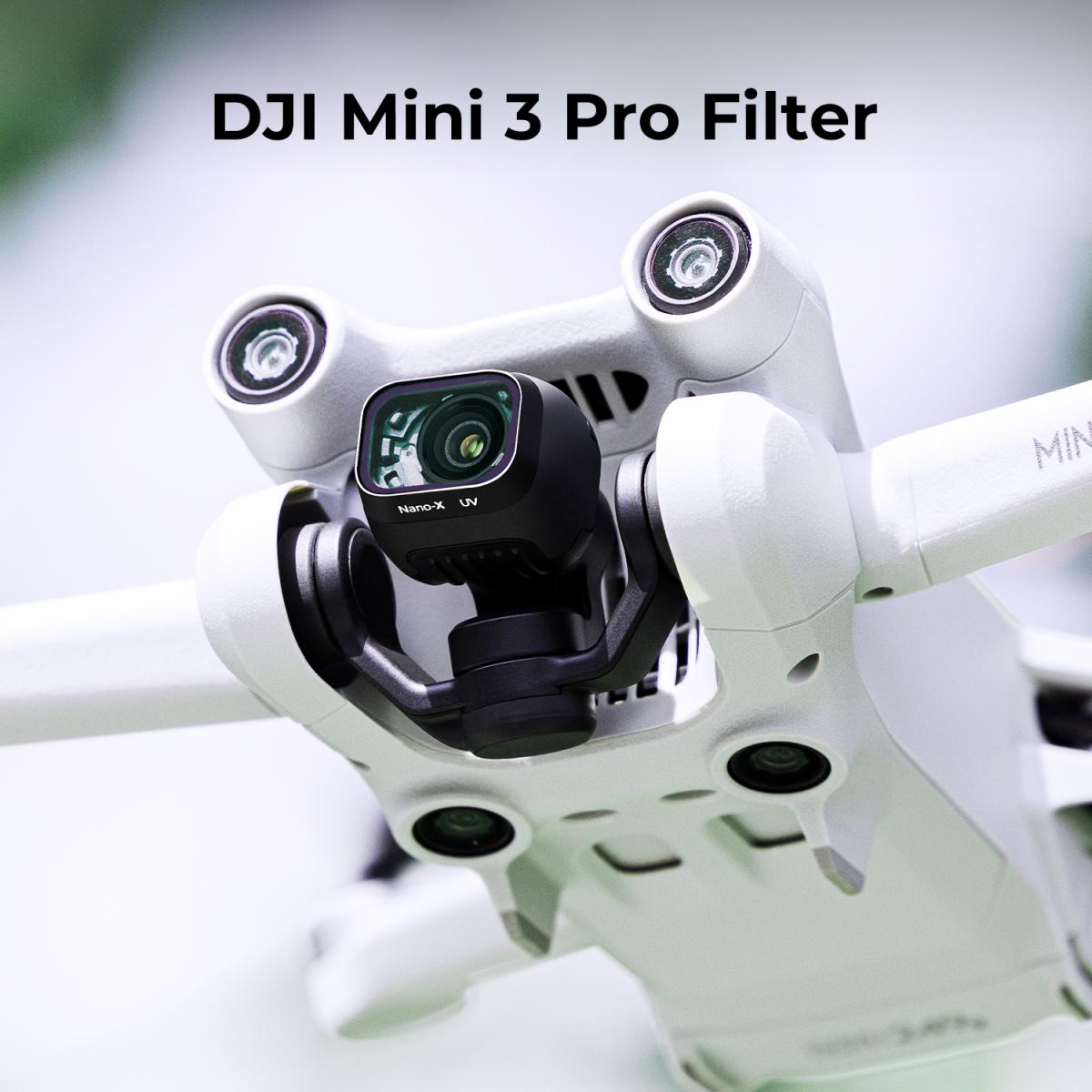 DJI Drone Mini 3 Pro UV Filter HD Single-sided Anti-reflection Green Film Waterproof and Scratch-resistant