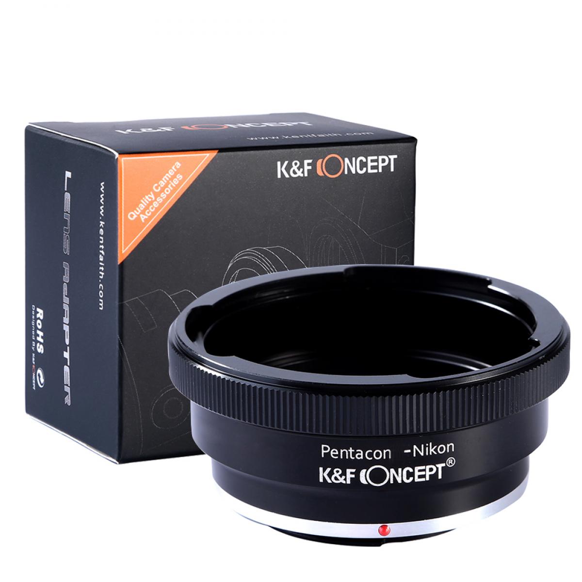 Pentacon 6 Kiev 60 Lenses to Nikon F Lens Mount Adapter K&F Concept M27171 Lens Adapter