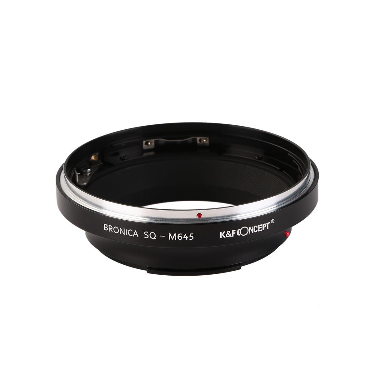 Bronica SQ Lens to Mamiya 645 Mount Camera Body K&F  Lens Mount Adapter