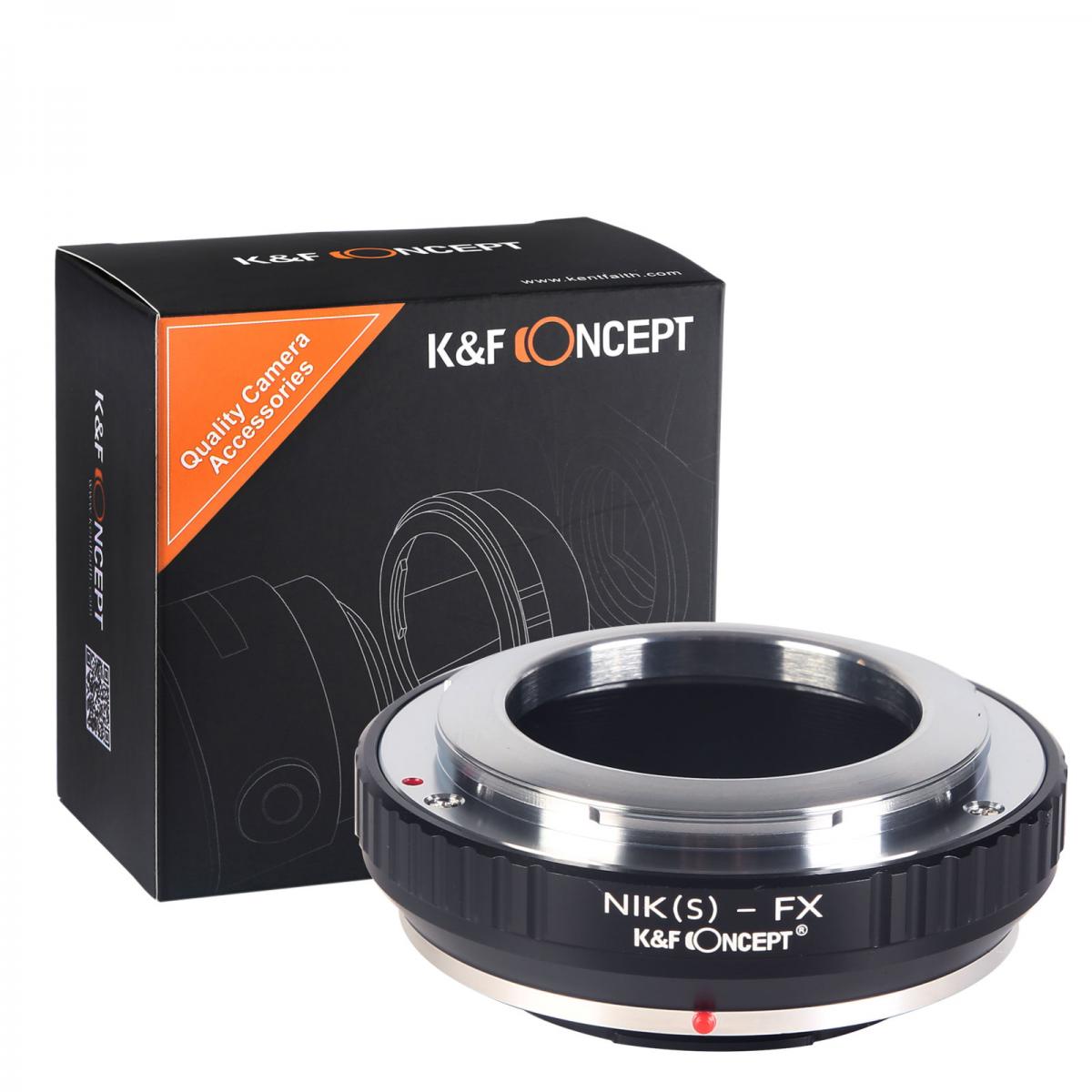 Nikon S Lenses to Fuji X Lens Mount Adapter K&F Concept M33111 Lens Adapter