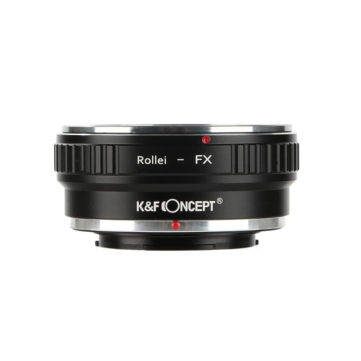 Rollei QBM Lenses to Fuji X Lens Mount Adapter For DSLR K&F Concept M37111 Lens Adapter