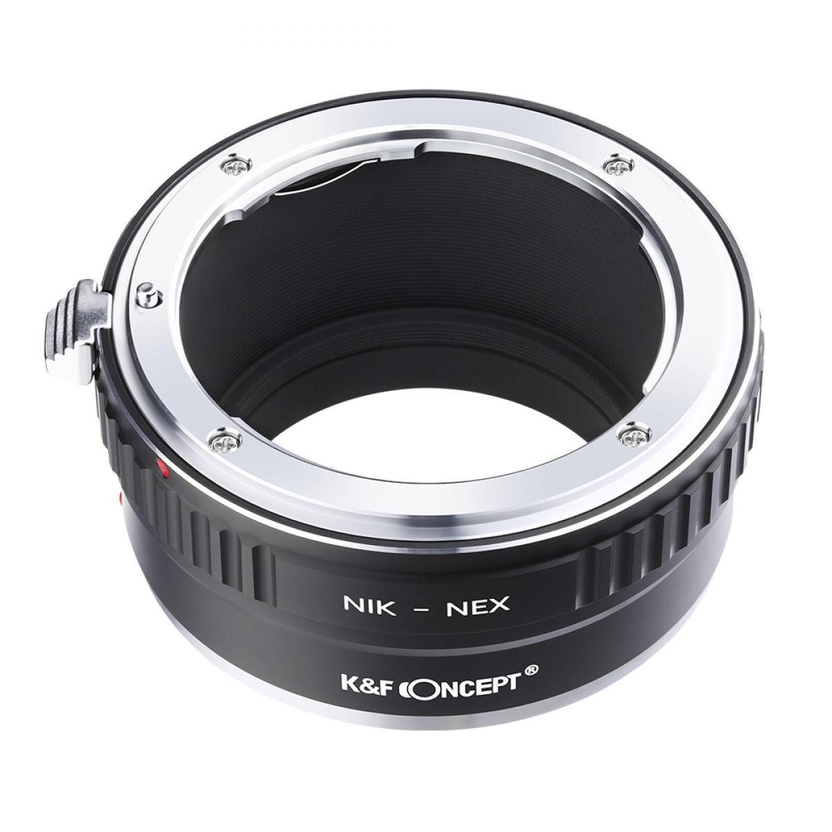 Nikon F Lenses to Sony E Mount Camera Copper Adapter