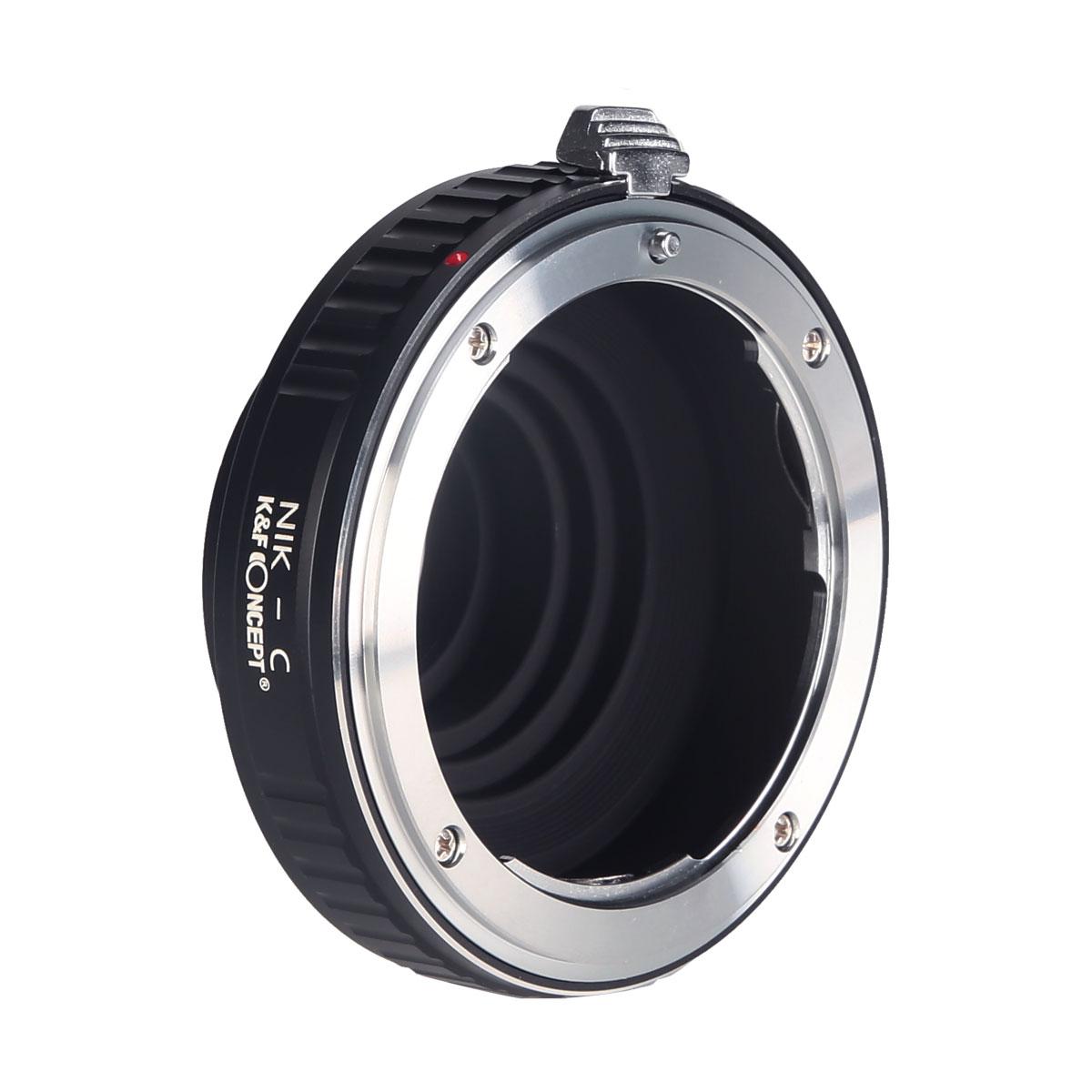 Nikon F Lenses to C Lens Mount Adapter K&F Concept M11231 Lens Adapter