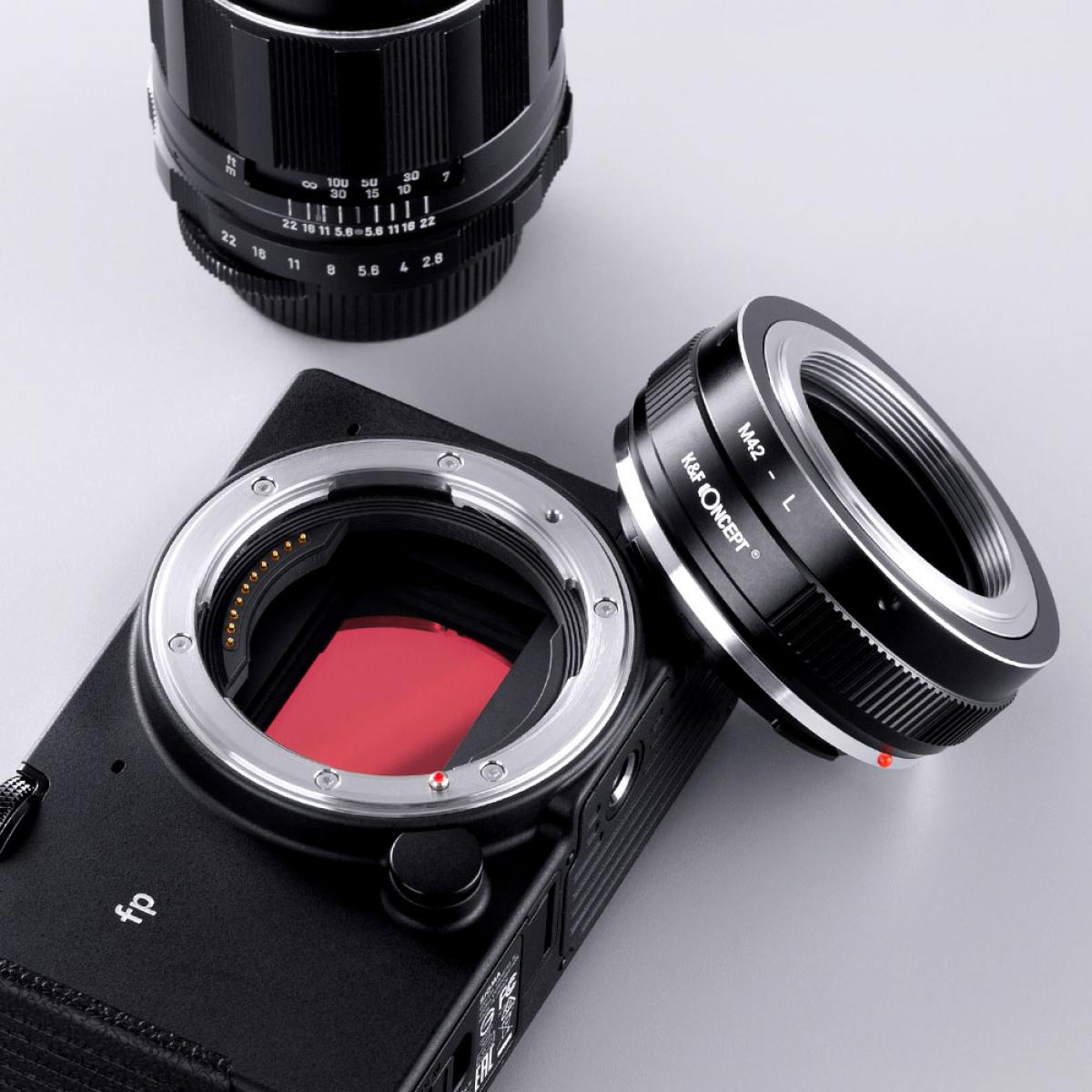 M42-L Manual Focus M42 Lens to Leica SL T Sigma FP Panasonic L-mount digital camera Mount Adapter