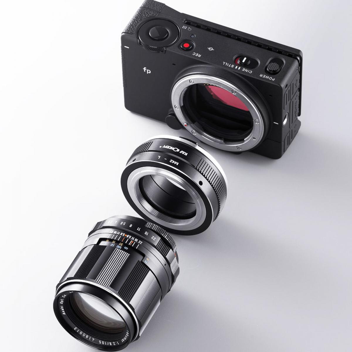 M42-L Manual Focus M42 Lens to Leica SL T Sigma FP Panasonic L-mount digital camera Mount Adapter