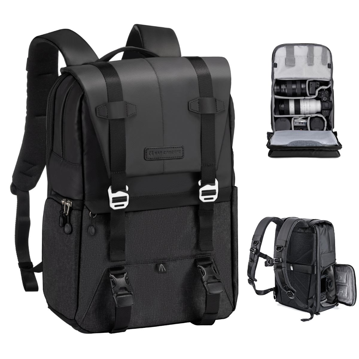 Beta Backpack 20L Photography Backpack, Lightweight Camera Bags Large Capacity Camera Case with Rain Cover for 15.6 Inch Laptop, DSLR Cameras