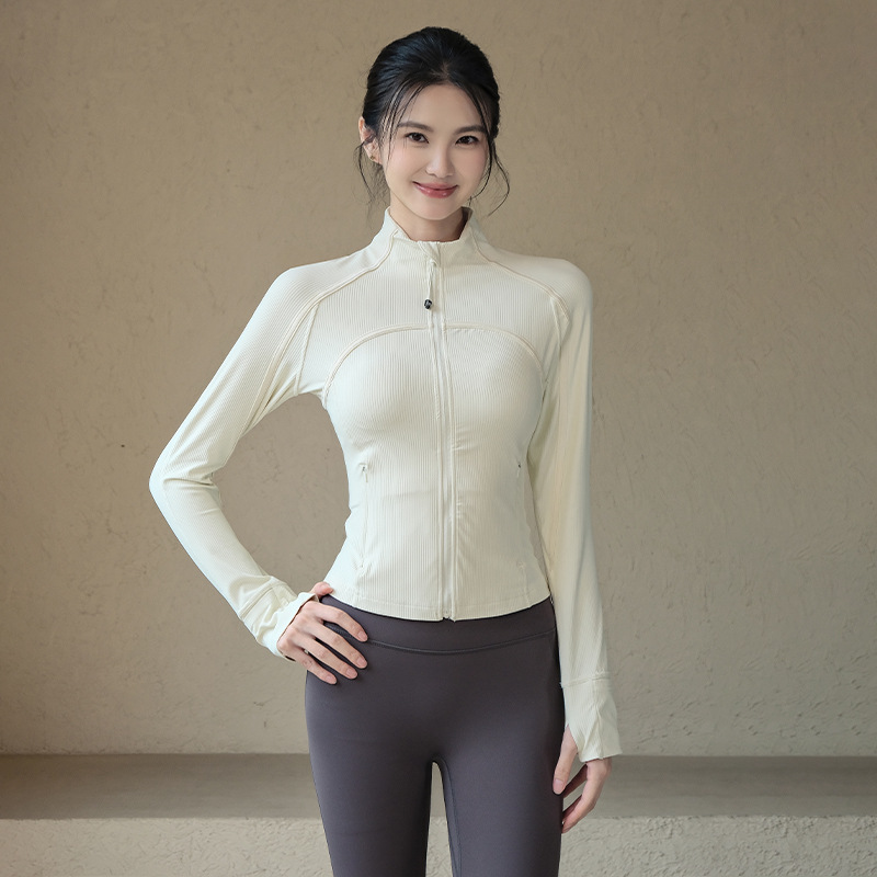 Ribbed Long Sleeve Outdoor Top
