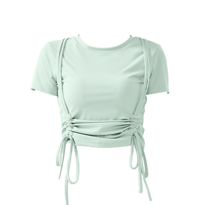 Fashion slim short sleeves