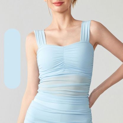 High-strength mesh breathable bra