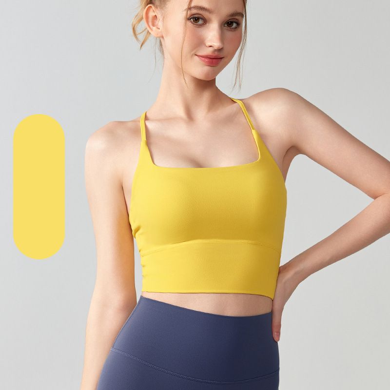 Shock-resistant, Breathable suspender bra