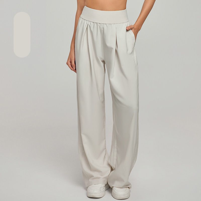 Sunscreen high waist loose to cover the flesh and wide legs