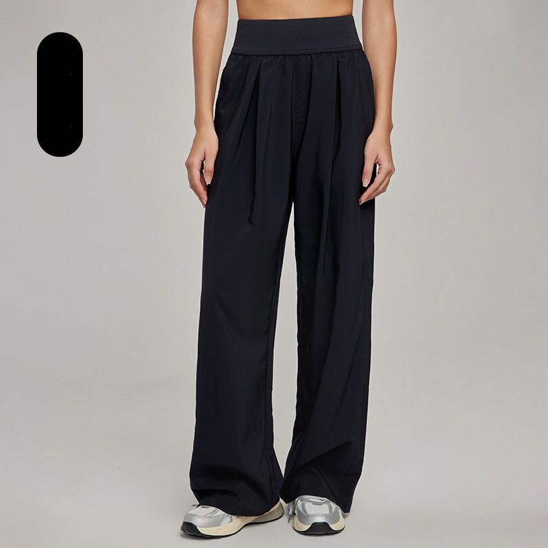 Sunscreen high waist loose to cover the flesh and wide legs