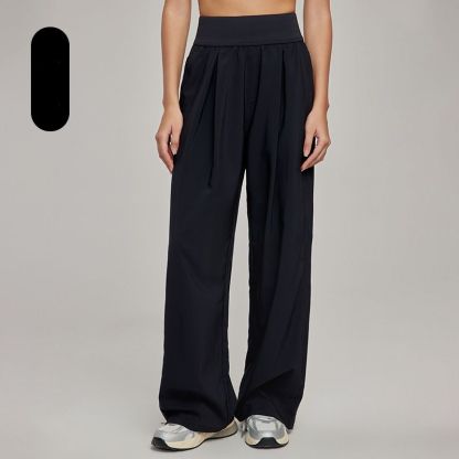 Sunscreen high waist loose to cover the flesh and wide legs