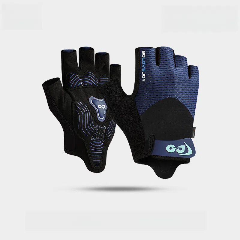 Breathable, Wear-resistant, Shock-absorbing, Non-slip, Outdoor cycling, Sports and fitness half-finger gloves