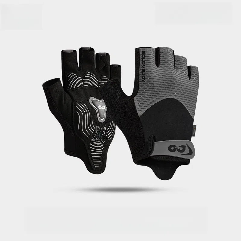 Breathable, Wear-resistant, Shock-absorbing, Non-slip, Outdoor cycling, Sports and fitness half-finger gloves