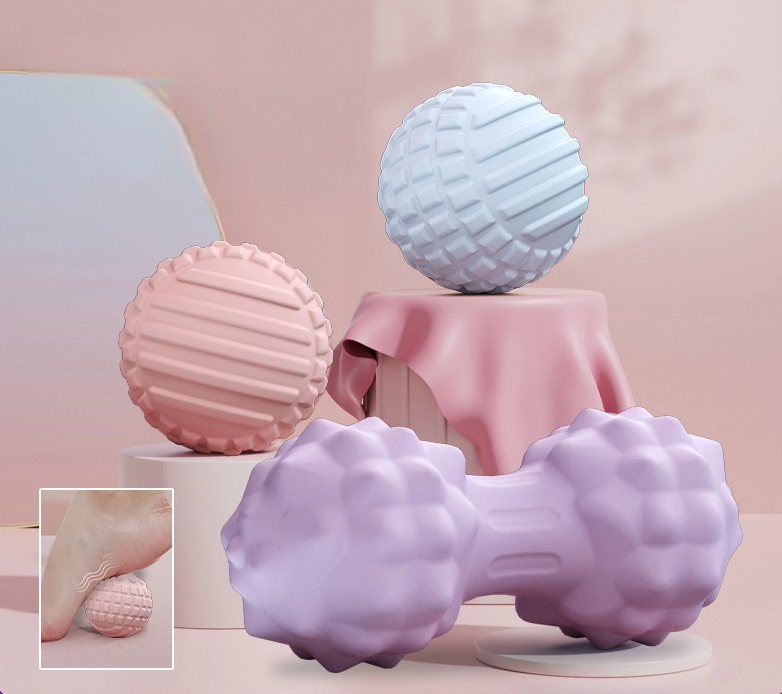 Fascia ball, Sole foot massage ball, Hand holds meridian ball