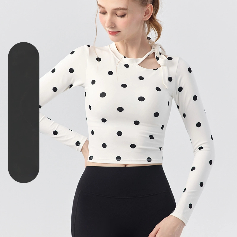 High-end versatile dance Pilates training fitness T-shirt top